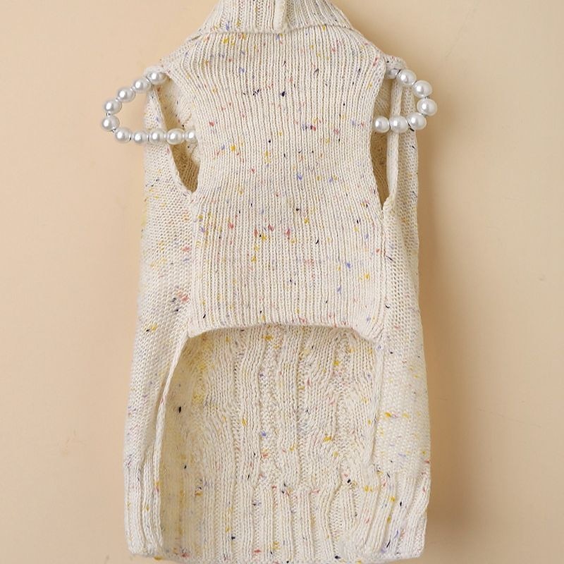 Dog Cat Sweater Jumper Fashion Retro Vintage Winter Breathable Soft Washable Comfortable Outdoor Casual Daily Dog Clothing for Bichon Frise Pomeranian Baby Pet Papillon Small3