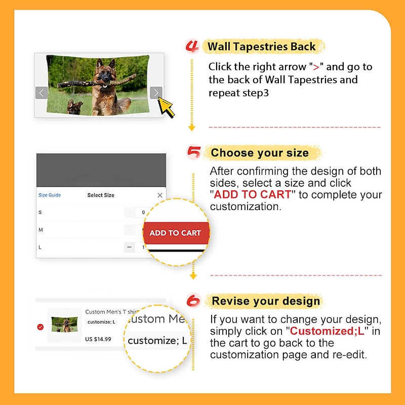 Customized Hanging Tapestry with Your Photo Best Graduation Gift Mural Decor Photograph Backdrop Home Bedroom Living Room (suggest photo definition 3Mo or above) Personalized Gift4