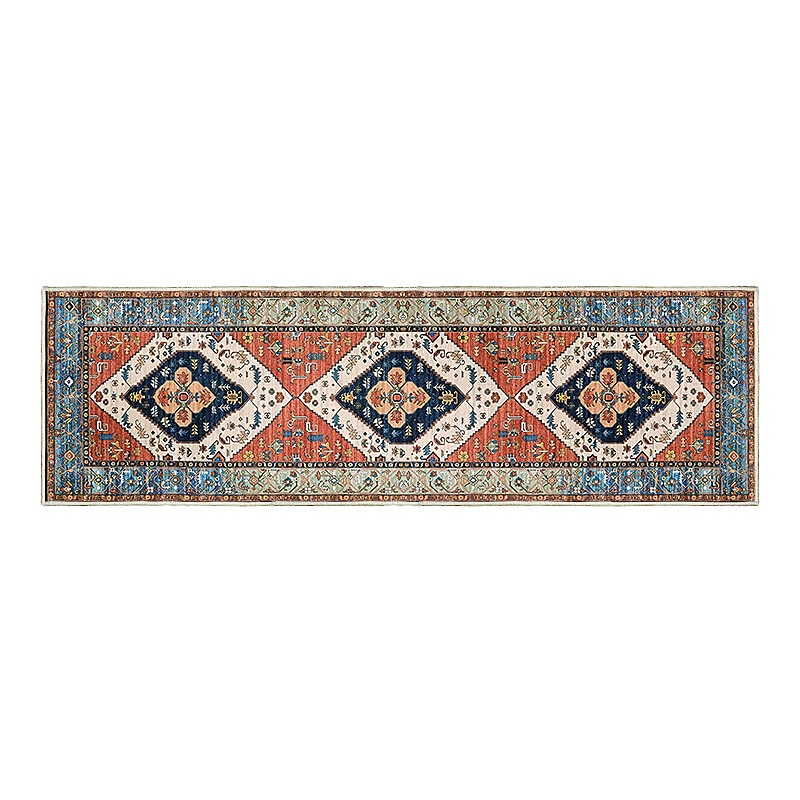 Bohemian Rug Runner Carpet Entrance Mat for Household Use Short Plush Tpr Anti Slip Water Washed Bottom Long Strip Carpet Mat2