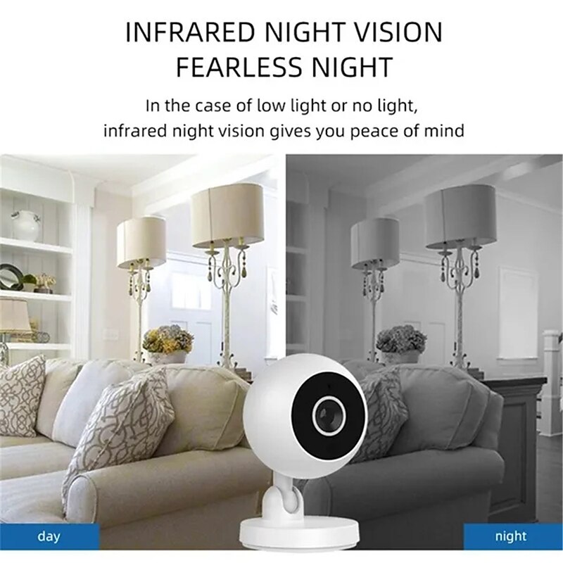 1080P Wireless wifi smart home network camera remote intercom HD security surveillance camera for Pet Baby Elderly Parents Monitor3