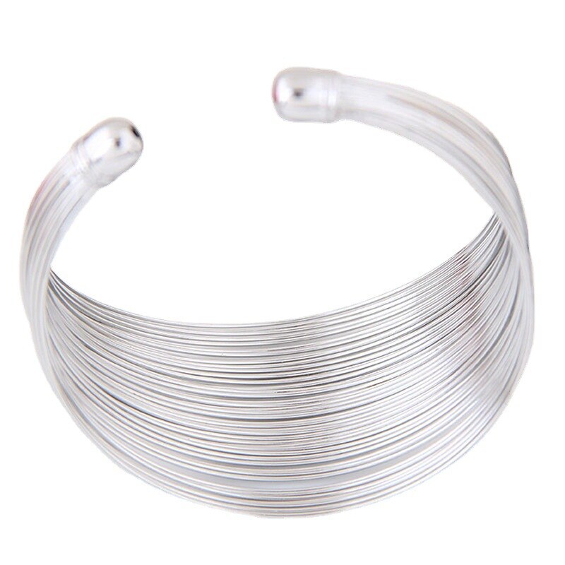 Women's Cuff Bracelet Thick Chain Fashion Wedding Elegant Cute Alloy Bracelet Jewelry Silver For Party Evening Gift Birthday4