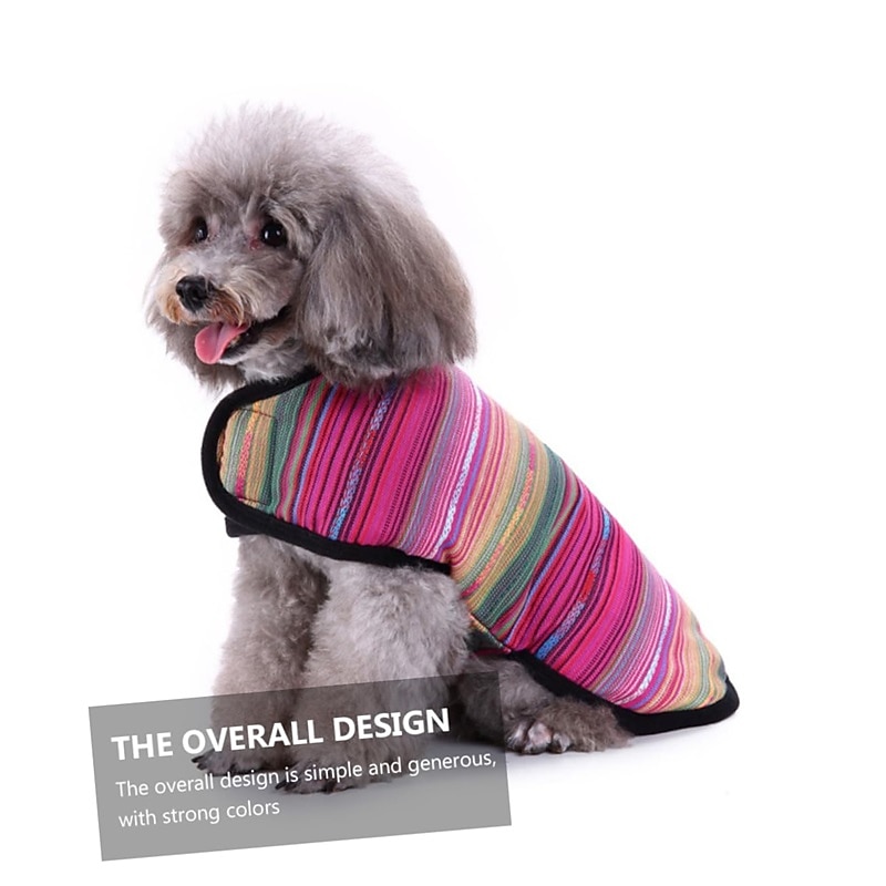 Dog Cat Sweatshirt Vintage Fashion Winter Warm Breathable Soft Washable Comfortable Christmas Outdoor Casual Daily Dog Clothing for Bichon Frise Pomeranian Baby Pet Papillon Small4