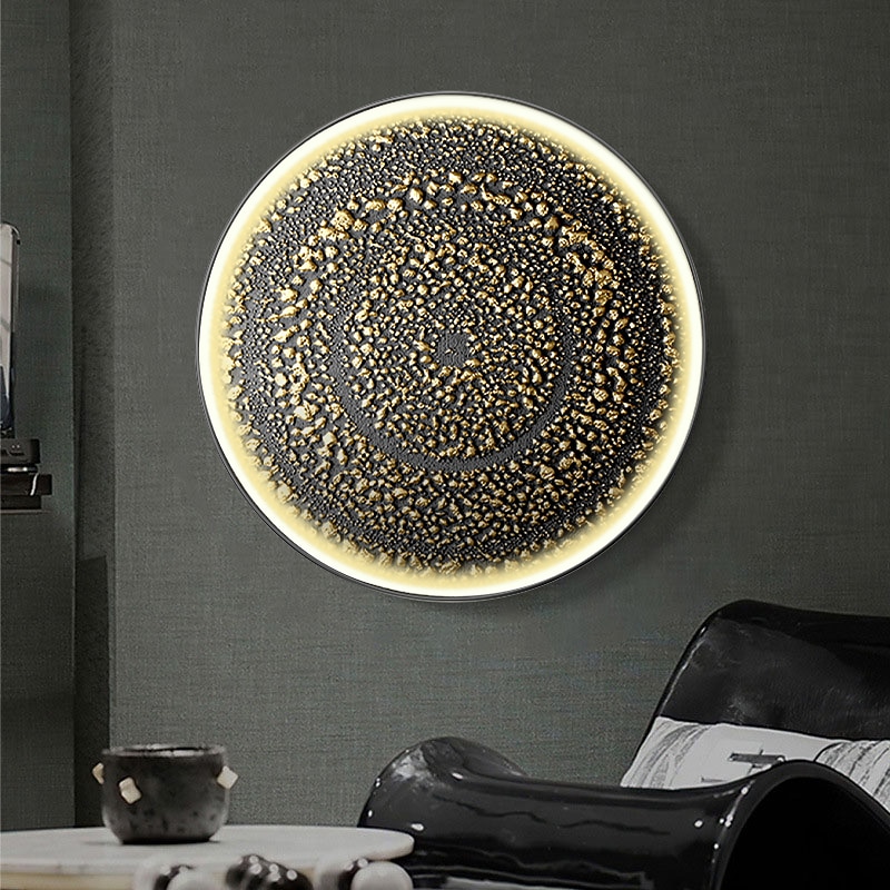 Led Painting Indoor Creative Modern Nordic Style Indoor Wall Lights Bedroom Dining Room Metal Wall Light IP20 110-120V 220-240V2