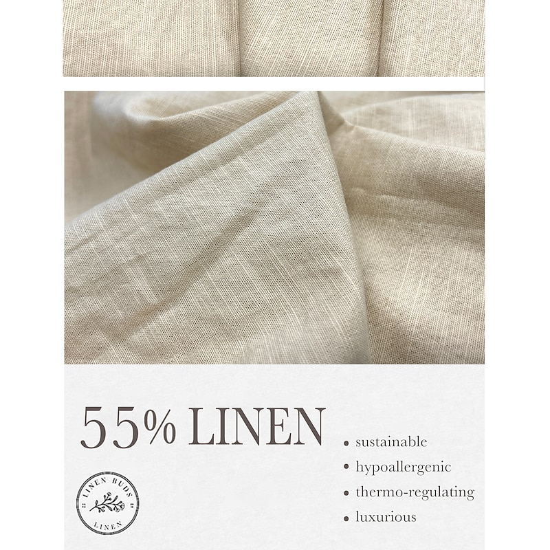 Men's 55% Linen Shirt Embroidery Linen Shirt Khaki Long Sleeve Cross Stand Collar Summer Spring Outdoor Street Clothing Apparel3