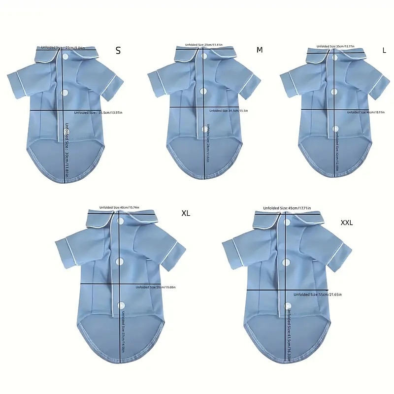 Dog Cat Pajamas Fashion Casual Breathable Soft Washable Comfortable Outdoor Casual Daily Dog Clothing for Bichon Frise Pomeranian Baby Pet Papillon Small3