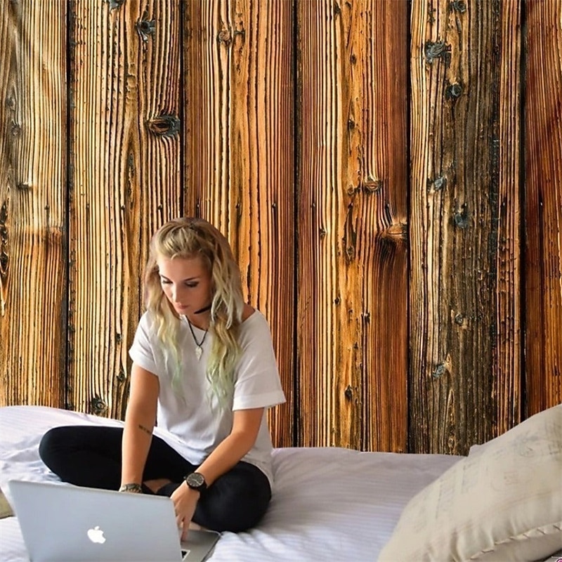 Wooden Background Hanging Tapestry Wall Art Large Tapestry Mural Decor Photograph Backdrop Blanket Curtain Home Bedroom Living Room Decoration3