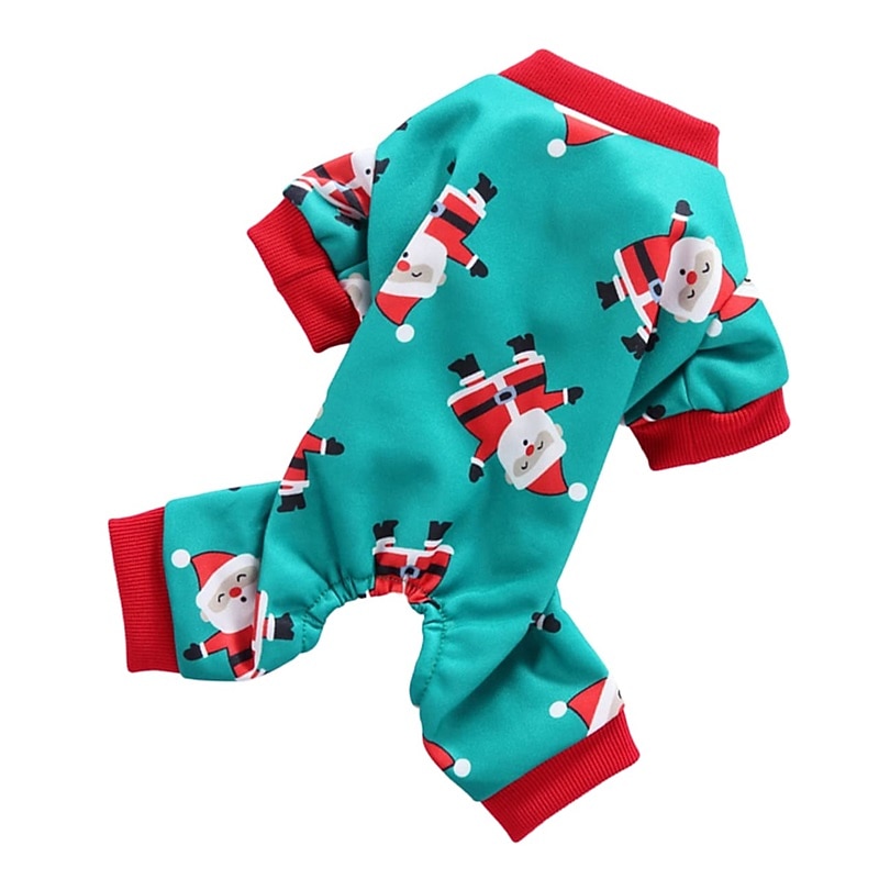 Dog Cat Sweatshirt Party Casual Winter Breathable Soft Washable Comfortable Christmas Outdoor Casual Daily Dog Clothing for Bichon Frise Pomeranian Baby Pet Papillon Small2