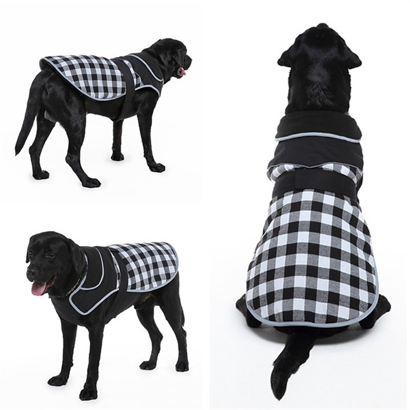 Dog Cat Jumpsuit Fashion Party Winter Reflective Waterproof Warm Breathable Washable Christmas Halloween Outdoor Casual Daily Dog Clothing for Bichon Frise Pomeranian Baby Pet Papillon Small2