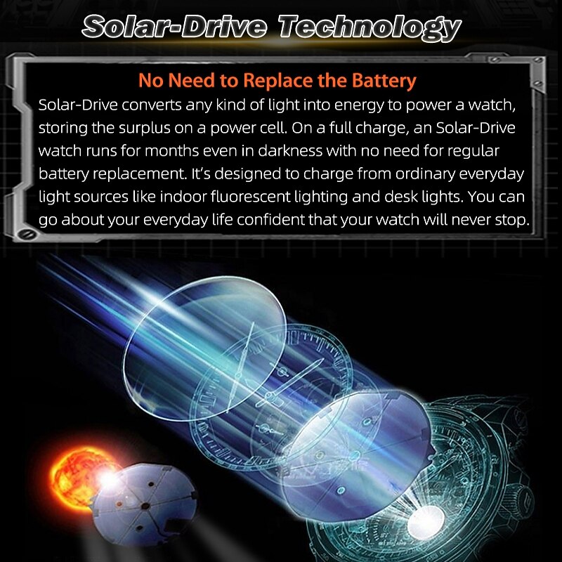 NORTH EDGE EVOQUE 2 Men Digital Military Watch Waterproof 50M Men's Sport Wristwatches Solar Power Luminous Enviormentally Clock2