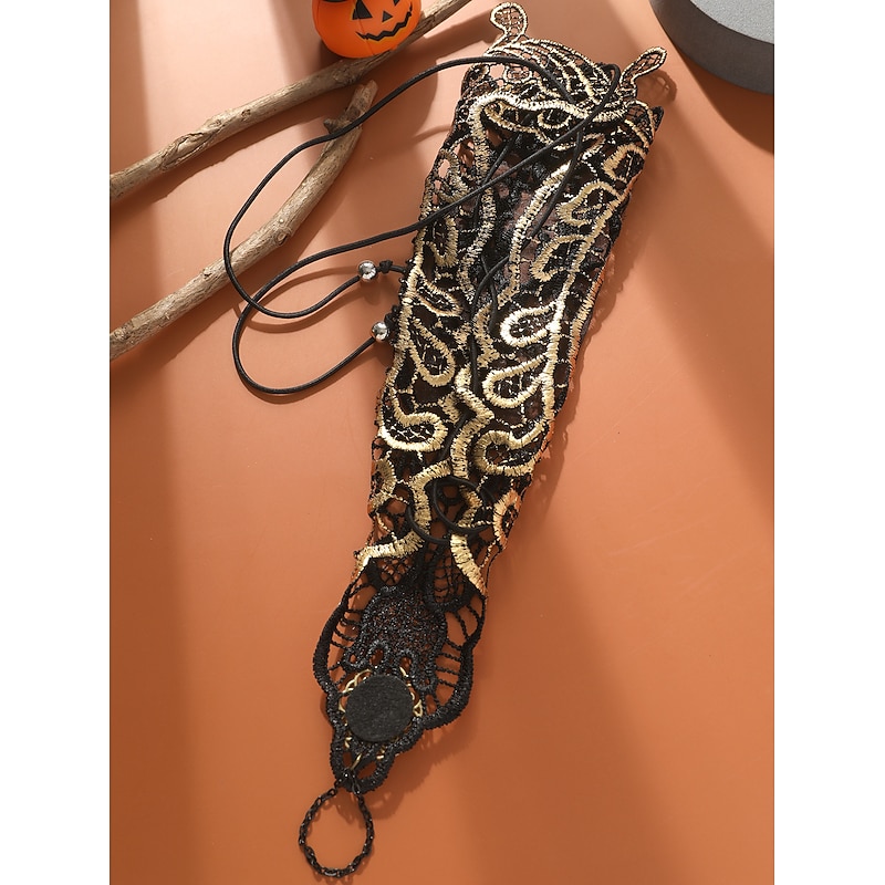 Bracelet Lace Long Gloves Wrist Cuffs Bracelet Punk & Gothic Steampunk Lace For Disco Cosplay Carnival Women's Costume Jewelry Fashion Jewelry3