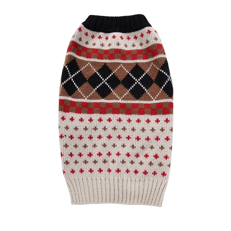 Pet Clothing Autumn/Winter Academy Dog Clothing Winter Big Dog Sweater4