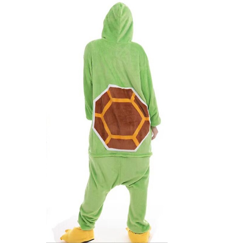 Adults' Animal Onesie Costume Carnival Costume Turtle Onesie Pajamas Kigurumi Pajamas Funny Costume For Men and Women Carnival New Year Cartoon3