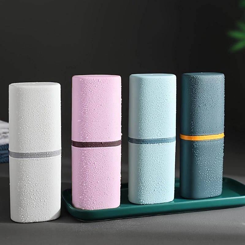 Travel Portable Toothbrush Mouth Cup Storage Box Creative Simple Dental Kit Box Travel Brushing Cup Wash Cup Set3