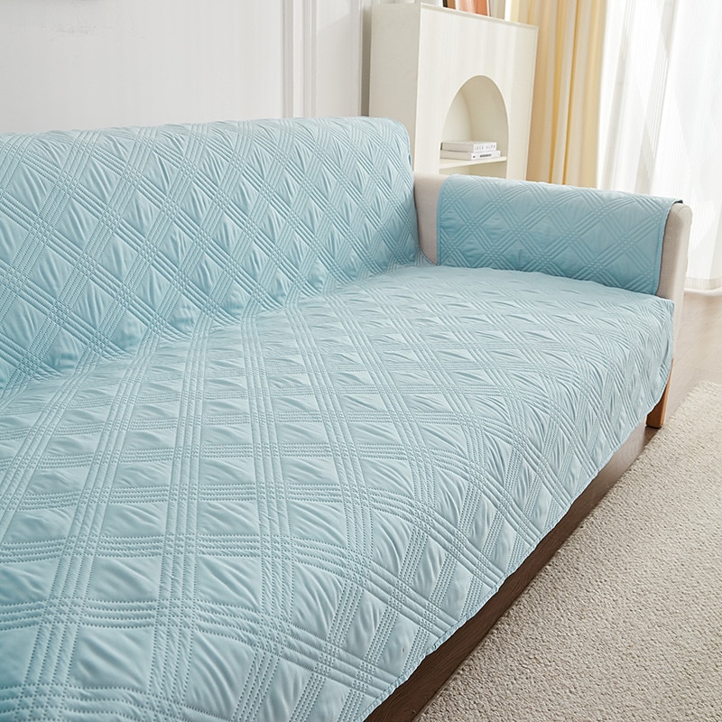 Sofa Cover for Dogs Pet, Couch Cushion Cover Sectional Sofa Throw Towel Slipcover, Anti Scratch Furniture Protector for Love Seat, Arm Chair