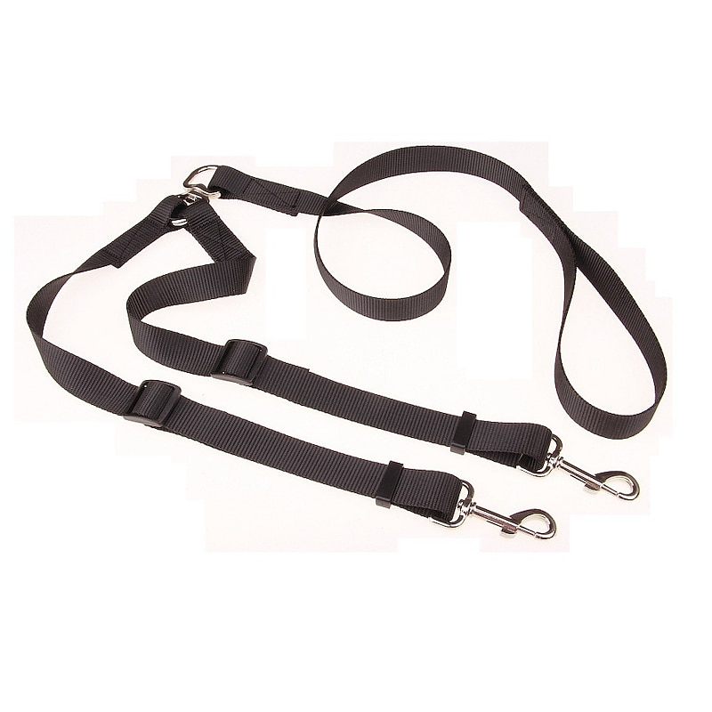 Pet Supplies Retractable Dog Safety Belt Dog Leash Dog Morning Running Dual Head Traction Rope3