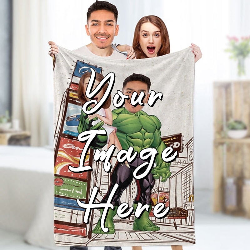 Customized Blanket Personalized Gifts Photos Personalized Couples Gifts Customized Picture Blanket I Love You Gifts Birthday Gift for Wife Husband Girlfriend Boyfriend