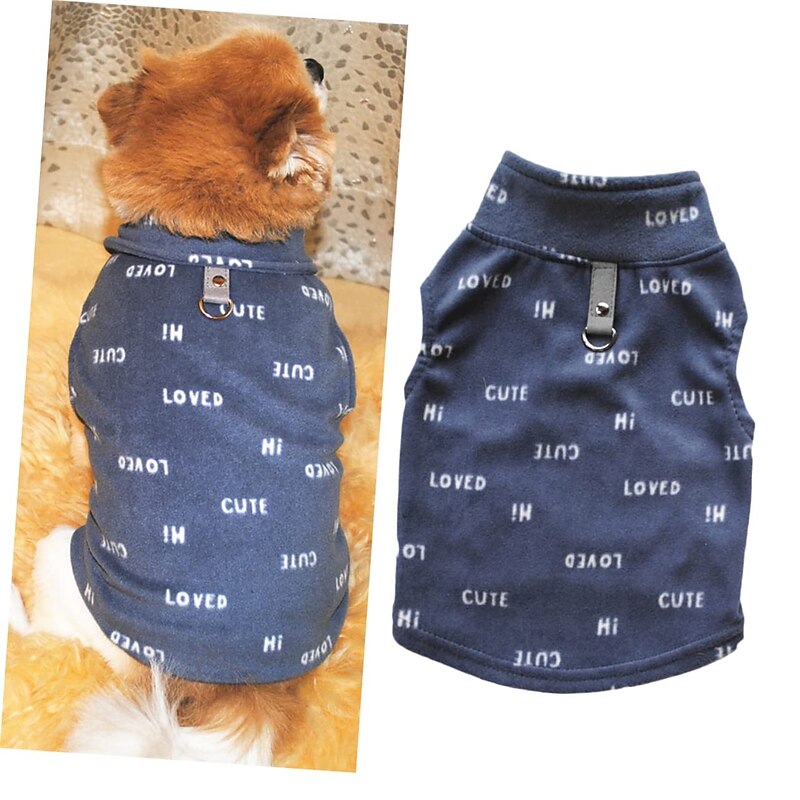 Dog Cat Sweatshirt Fashion Casual Winter Breathable Soft Washable Comfortable Outdoor Casual Daily Dog Clothing for Bichon Frise Pomeranian Baby Pet Papillon Small