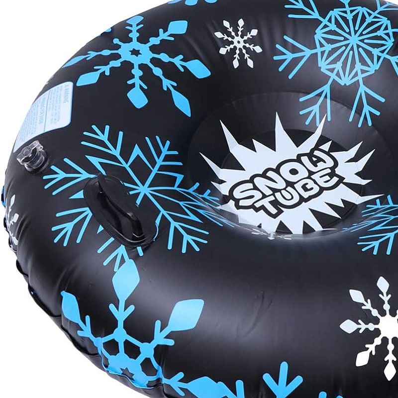 Snow Tube Inflatable Ski Circle Ski Tire Ice Car Two Person Children's Ski Board Ski Ski Set Grass Skating 47 inches4