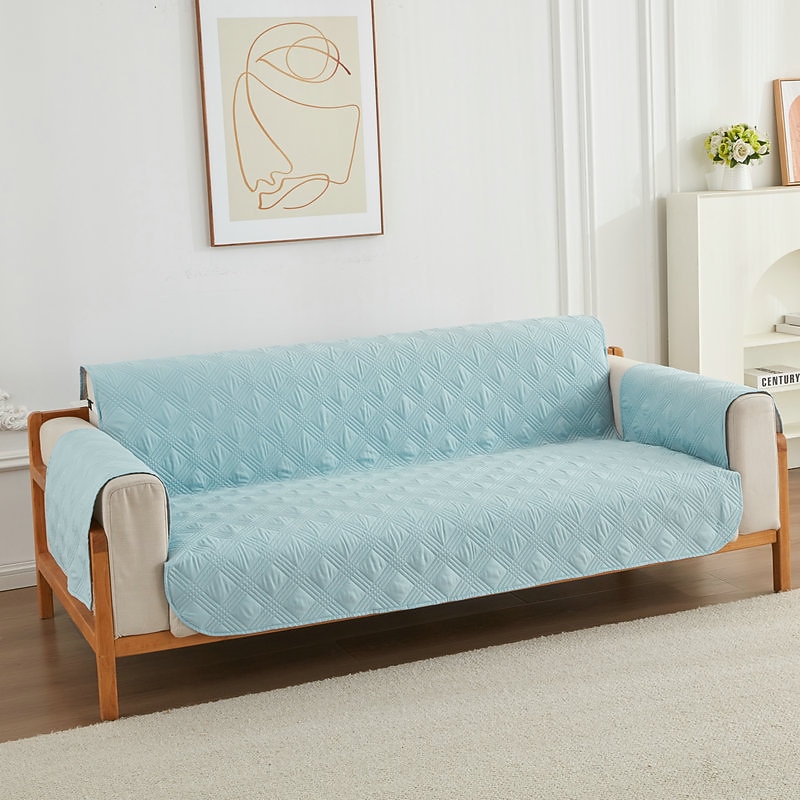 Sofa Cover for Dogs Pet, Couch Cushion Cover Sectional Sofa Throw Towel Slipcover, Anti Scratch Furniture Protector for Love Seat, Arm Chair3