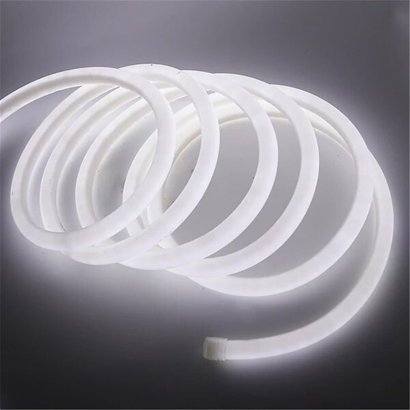 Waterproof 360 Round Neon Led Light Strip 220V-240V Tube Flexible Rope Lights Pool Light Strip Holiday Home Decoration for Indoors Outdoors DIY Decor3