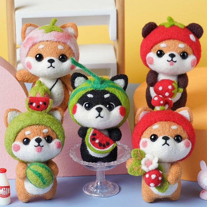 36 Color 3-gram Colored Wool Strip Diy Poke Le Wool Felt Set Needle Felting Kit Beginner, Complete Arts and Crafts for Adults Women,Hobby Kit with Felting Supplies, Felting Needles, Wool and Tools, Adult Craft Kits4