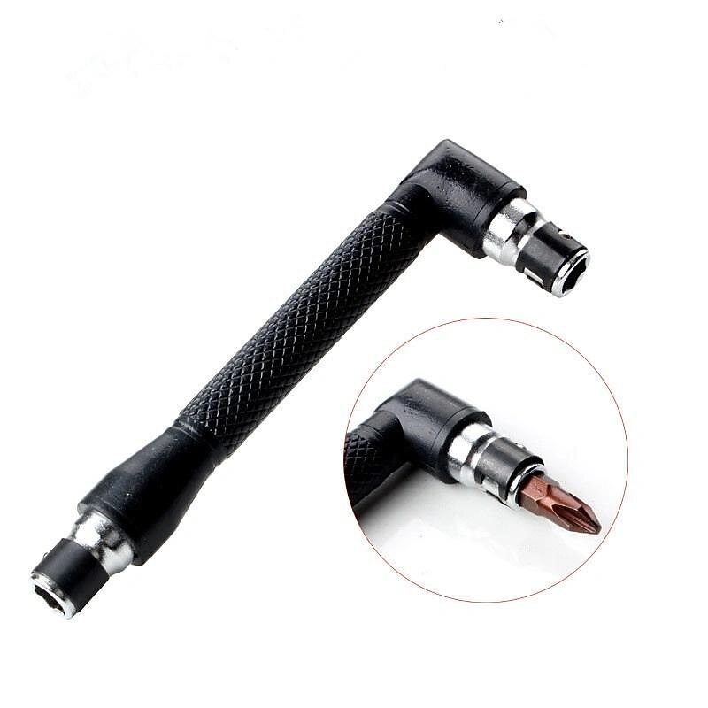 Upgrade Your Toolbox with this Portable L-Shape Socket Wrench Extension Handle Screwdriver