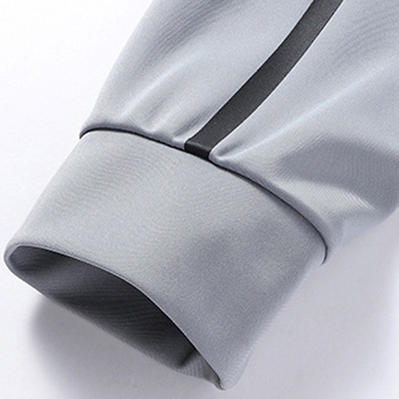 Men's Tracksuit Stand Collar Sports & Outdoor Daily Holiday Soft Plain Black White Red Activewear Streetwear Sport Spring &  Fall Hoodies Sweatshirts3