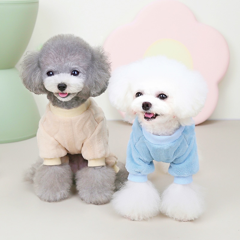 Dog Cat Jumpsuit Cute Casual Daily Winter Breathable Soft Washable Comfortable Outdoor Casual Daily Dog Clothing for Bichon Frise Pomeranian Baby Pet Papillon Small4