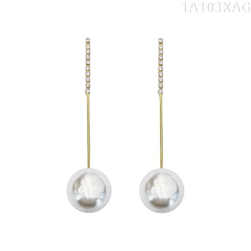 Women's Stud Earrings Drop Earrings Hoop Earrings Geometrical Drop Vintage Stylish Simple Luxury Elegant Imitation Pearl Earrings Jewelry Gold For Party Street Daily Holiday Festival 1 Pair4