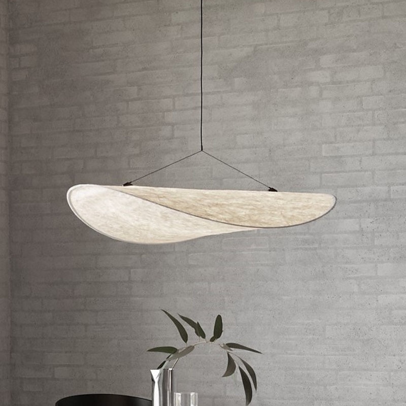 Pendant Lights Cloth Art Hanging Lighting with Iron Material Ceiling Lamp for Dining Room Coffee Shop Drop Light Fixtures 1 Light Chandelier 110-240V2