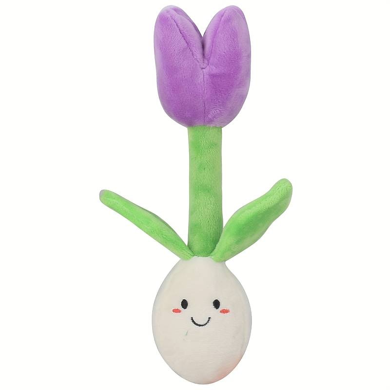 Interactive Pet Food Toy - Flower Puzzle Squeaker Plush Toy for Dogs Relieves Boredom and Promotes Mental Stimulation4