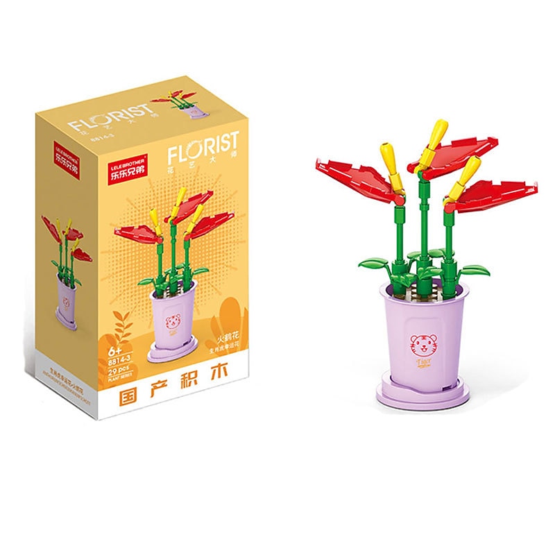 Festival Series Building Blocks Festival Tree Music Box Snowman Tabletop Decoration Holiday Gift Assembly