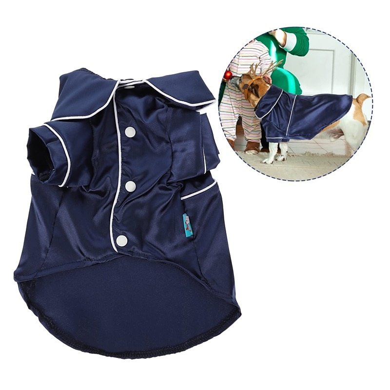 Dog Cat Pajamas Ordinary Casual Daily Winter Breathable Soft Washable Comfortable Outdoor Casual Daily Dog Clothing for Bichon Frise Pomeranian Baby Pet Papillon Small