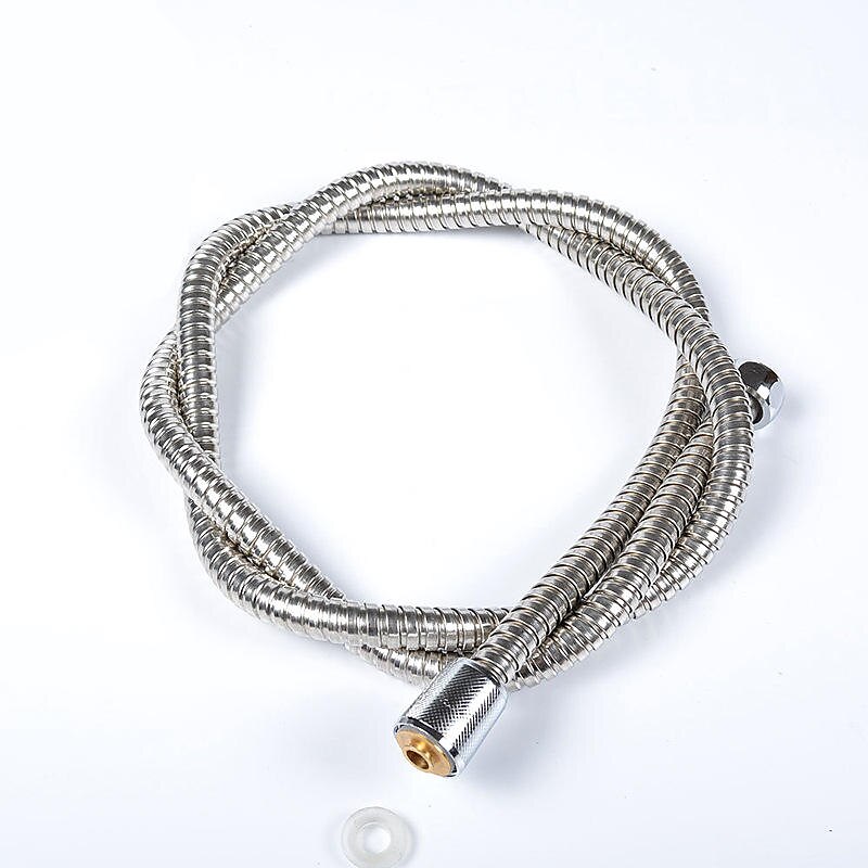 G1/2 Stainless Steel Flexible Shower Hose, Long Bathroom Shower Water Hose Extension Plumbing Pipe Pulling Tube Bathroom Accessories3