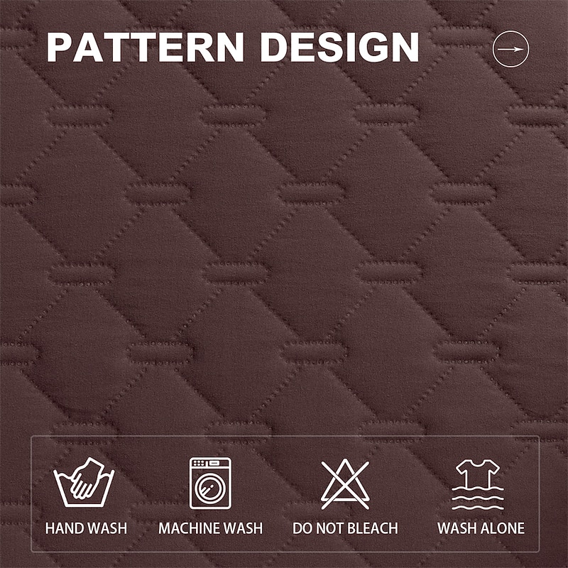 100% Waterproof Quilted Sofa Covers Couch Cover Sofa Cover Recliner Cover for Dogs,Couch Protector Non-Slip Sofa Slipcover for 1/2/3/4 Cushion Couch Reclining Furniture Protector for Pets, Kids,Dog4
