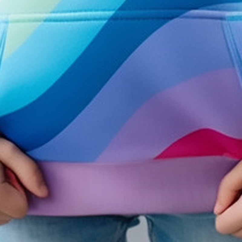 Girls' 3D Rainbow Hoodie Pullover Long Sleeve 3D Print Fall Winter Active Fashion Cute Polyester Kids 3-12 Years Hooded Outdoor Casual Daily Regular Fit2