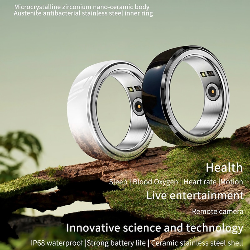 Smart Watch 0.2 inch Smart Wristbands Fitness Band Bluetooth Sleep Tracker Heart Rate Monitor Blood Pressure Blood Oxygen Compatible with IP68 Heart Rate Monitor3