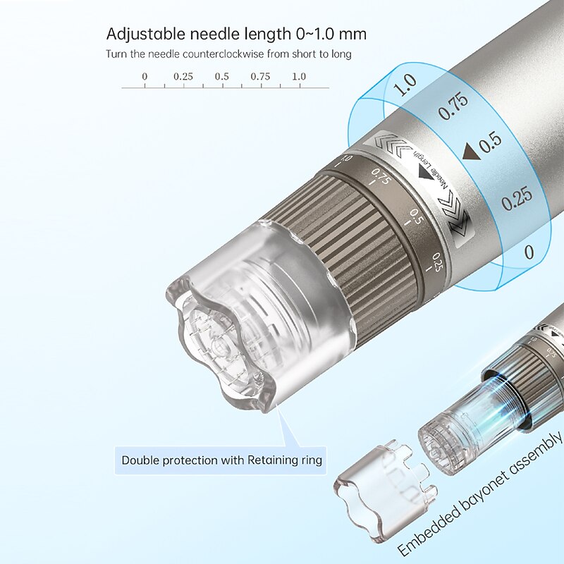 Professional Microneedling Machine Hydra Pen H3 Wireless Derma Pen Electric Microneedle Skincare Beauty Device With 2pcs Cartridges4