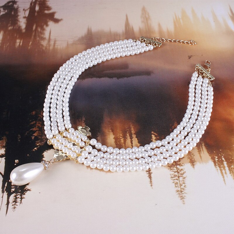 Necklace Pearls Beaded Necklace Retro Vintage Elegant & Luxurious 1920s Alloy For Cosplay Women's Costume Jewelry Fashion Jewelry2