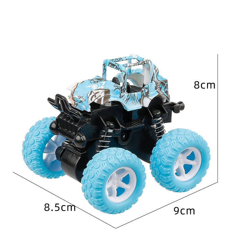 4 Pcs lnertial Off-road Vehicle Toys Super Resistant Climbing Car Model BabyCar Children Four-wheel-drive Boy Toy Car3