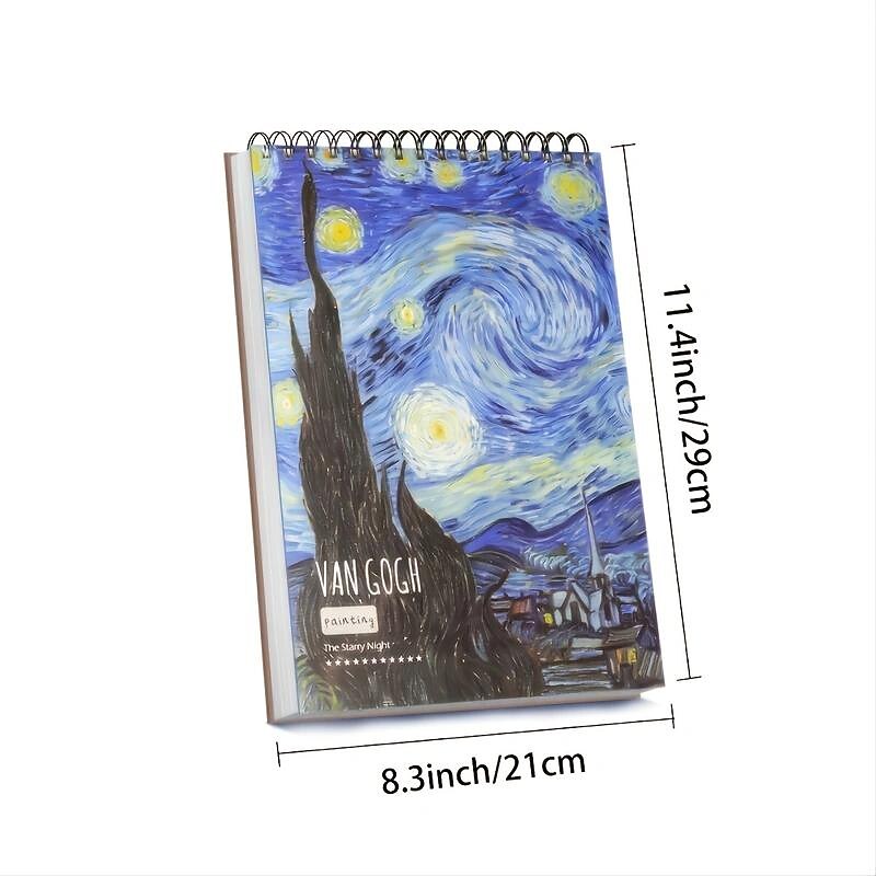 1pc Sketch Book, 45 Sheets Artist Sketching Drawing Pad, A4 Sketchpad Art, Charcoal For Students Artist Drawing Painting3