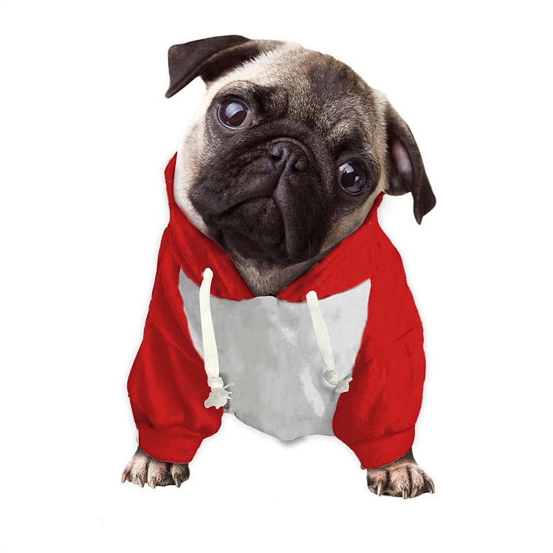 Dog Cat Hoodie Fashion Casual Winter Breathable Soft Washable Comfortable Outdoor Casual Daily Dog Clothing for Pug Bichon Frise Pomeranian Baby Pet Papillon2