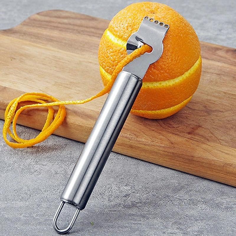 1pc Lemon Zester Grater Stainless Steel Peeler Kitchen Stuff Kitchen Accessories Kitchen Gadgets3