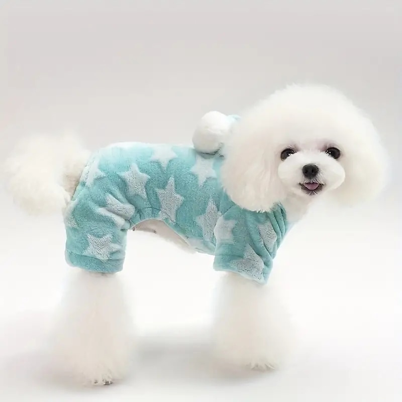 Dog Cat Pajamas Cute Casual Winter Breathable Soft Washable Comfortable Outdoor Casual Daily Dog Clothing for Bichon Frise Pomeranian Baby Pet Papillon Small3