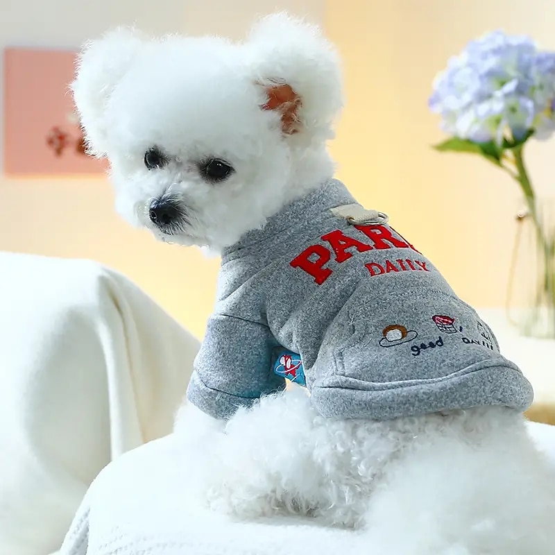Dog Cat Sweatshirt Sports & Outdoors Casual Winter Breathable Soft Washable Comfortable Outdoor Casual Daily Dog Clothing for Bichon Frise Pomeranian Baby Pet Papillon Small4