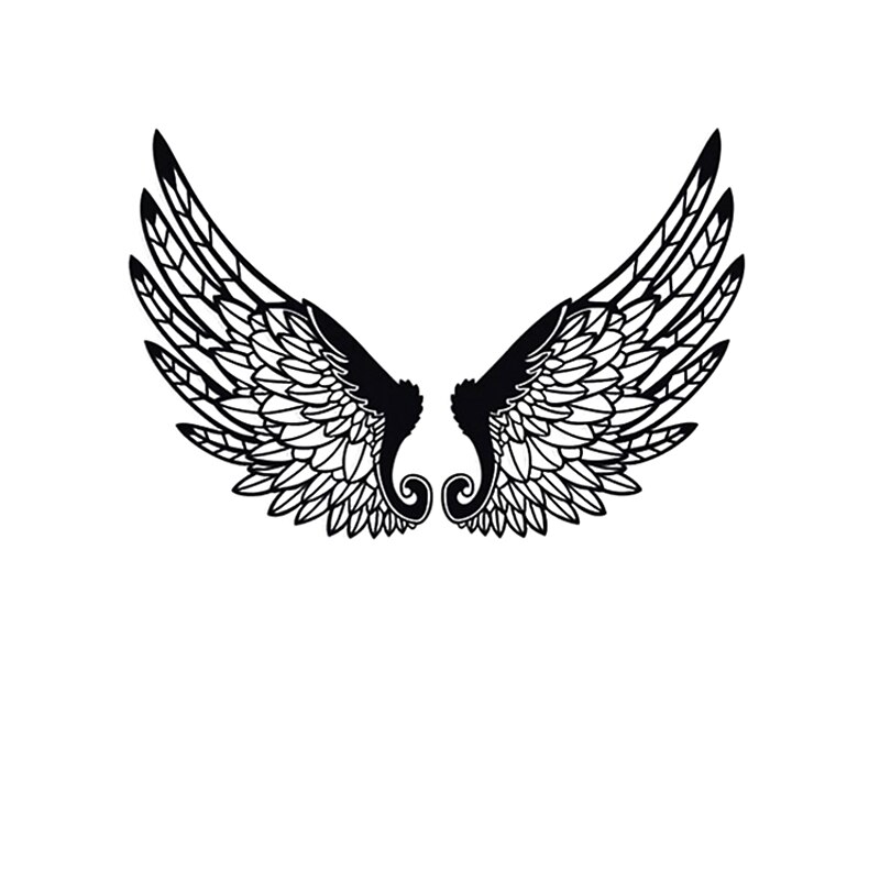 1pc Angel Wings Metal Wall Art Outdoor Decor Rust Proof Wall Sculpture Ideal For Garden, Home, Farmhouse, Patio And Bedroom2