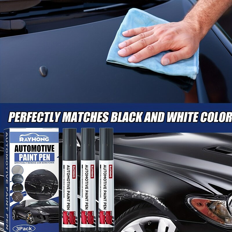 3 PCS Car Touch Up Paint Pen Repair Pen Trace Paint Repair Pen Paint Surface Scratch Scratch Repair2