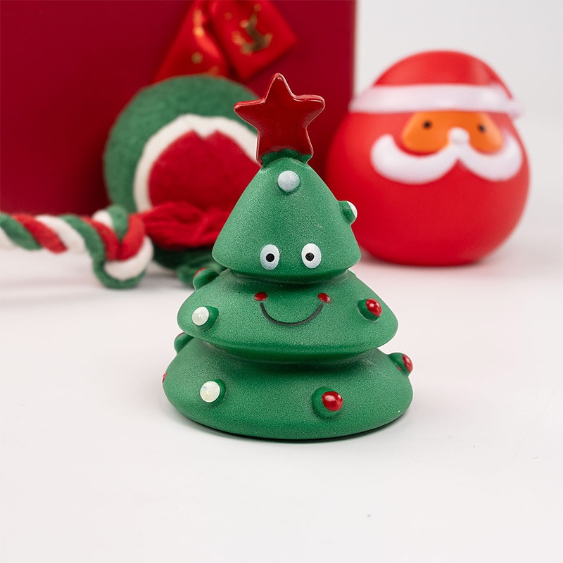 Christmas Pet Toy Gift Box Dog Bite resistant holiday toys Christmas Dog toy set3