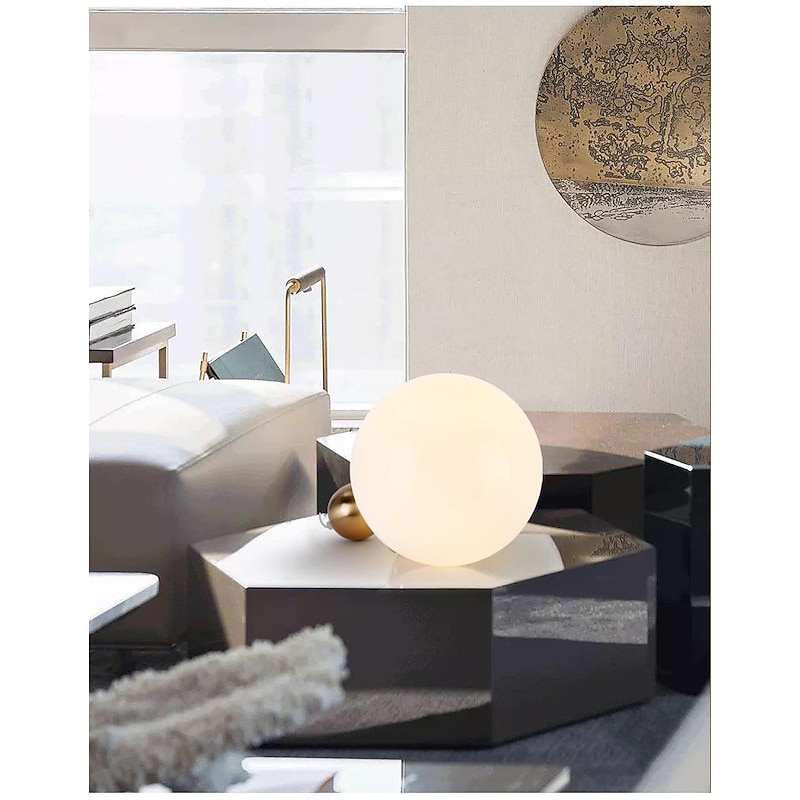 Table Lamps Globe Design Bedroom Bedside Ornaments Atmosphere Decorative Light 110-240V4