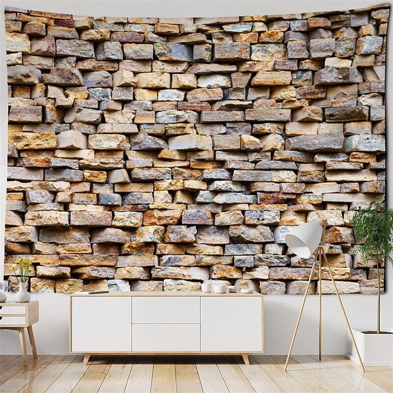 Rock Wall Hanging Tapestry Wall Art Large Tapestry Mural Decor Photograph Backdrop Blanket Curtain Home Bedroom Living Room Decoration2